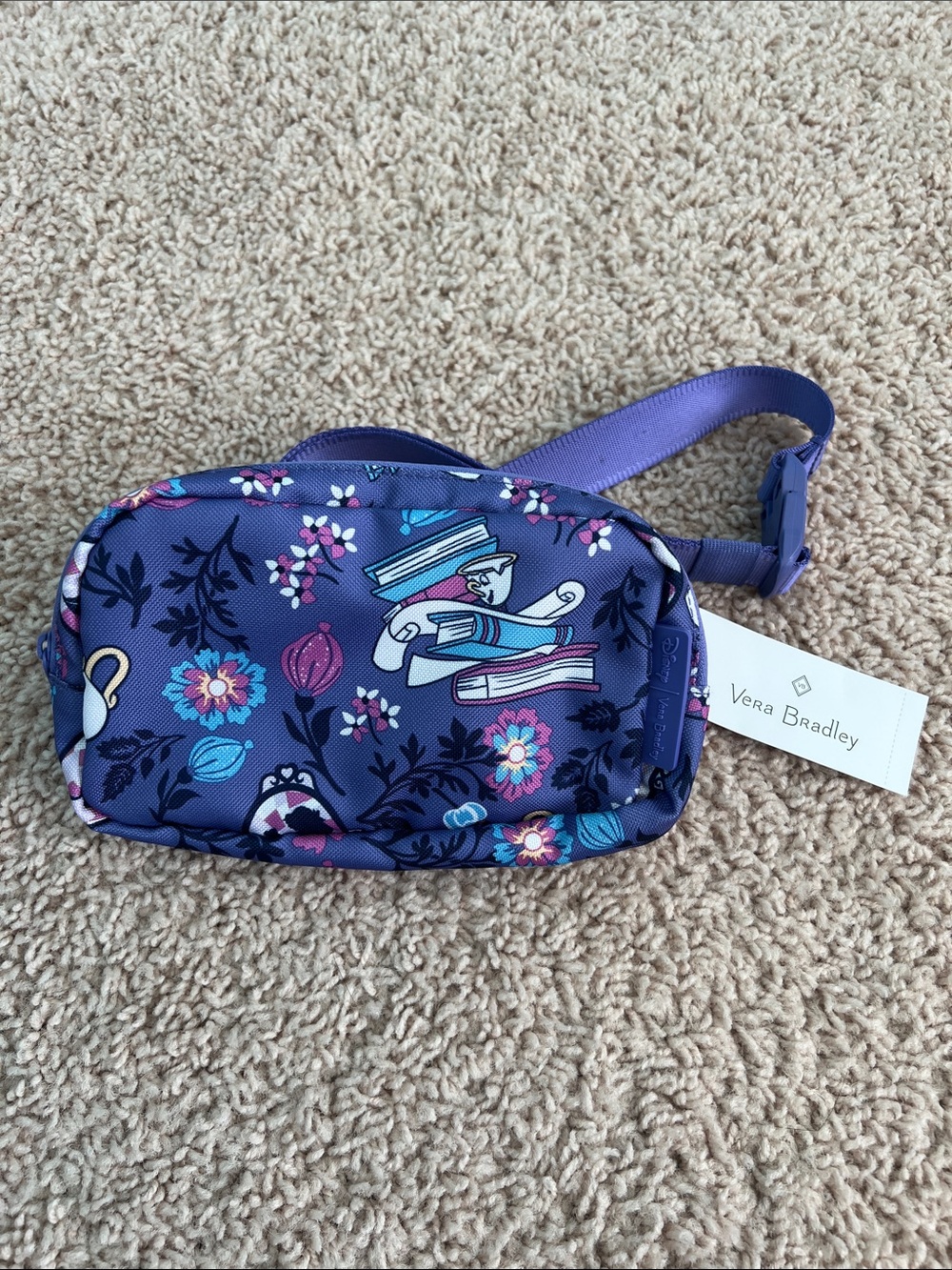 Vera Bradley Disney Beauty and the Beast Mini Belt Bag
